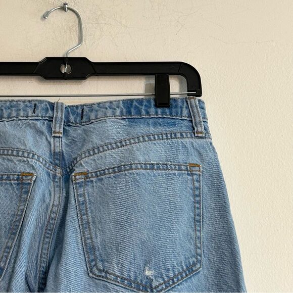 Abercrombie & Fitch The Loose High Rise Jeans Curve Love Light Wash Size 29 8 - Picture 8 of 10